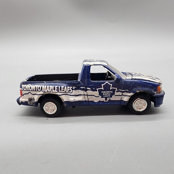 Ford F-150 Pickup Toronto Maple Leafs NHL 1:64 Diecast Truck Blue White - Picture 4 of 8